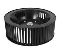 TOMETURE Turbine de ventilateur de hotte aspirante - Turbine de remplacement de 9,3 pouces pour conduit d'évacuation de cuisine - Fonctionnement silencieux (droite)
