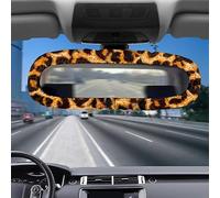 Tomeusey Coque de rétroviseur de voiture léopard durable et douce pour homme et femme - Accessoires de décoration pour voyage en plein air