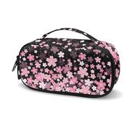Tomeusey Sac de voyage isotherme pour médicaments, sac de rangement pour glucomètre, stylo à insuline, bandelettes de test de glycémie, accessoires pour diabétiques, fleur de cerisier, Taille unique