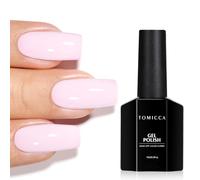 TOMICCA Vernis Semi Permanent Rose Macaron Chair 15ml | Couleurs Tendance，Vernis Gel UV Semi Permanent, Brillance & Durable, Soak-Off UV LED, pour Nail Art Manucure Salon DIY