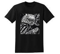 Tomie Junji Ito T-Shirt Men Unisex Anime Cartoon Tee Shirt Homme Summer Tops Short Sleeve Cotton Vintage Style T-Shirt Black M