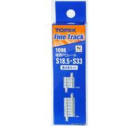 Tomix 1098 Fractional PC Rails S18.5 & S33-PC (F) (Set of 4 each) - N