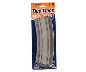 Tomix 1169 Slab Curved Double Tracks DC539/502-22.5-SL(F) 2pcs - N