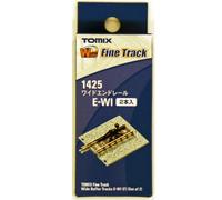 Tomix 1425 Wide Buffer Track E-WI (F) 2pcs - N
