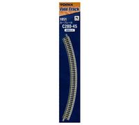 Tomix 1851 Rail Courbe / Curve Track C280-45(F) 4pcs - N