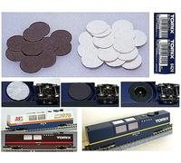 Tomix 6424 Set 10+20 Disques Pièces de Rechange pour Wagon Nettoyage Rails 6425