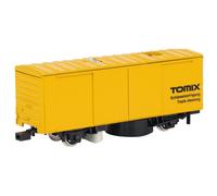 Tomix H0 977903 - Wagon De Nettoyage Des Rails, Jaune Neuf