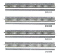 TOMIX N Gauge 1767 Rail PC large S280-WP (F) (pour branche pointue) (lot de 4)