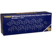 Tomix N Gauge Double-tracked Slope Bridge Pier Set (10 Sets [ 1 ]) 3044 (japan import)