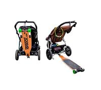 TomKICK Longboard pour poussette - le trottinette pour poussette - Convient pour de nombreux modèles - Buggyboard, marchepied, kiddyboard, planche à roulettes