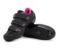 Tommaso Pista Peloton Chaussures de Cyclisme Delta Clip et SPD pour Femme - Chaussures de Cyclisme Delta à Crampons et Chaussures de Cyclisme d'intérieur pour Femme - Chaussures de Cyclisme