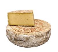 Tomme de Savoie IGP Fermière - 1 Pièce (+/- 1,5kg) - Fromage Savoyard Authentique au lait Cru de fabrication Artisanale - Pâte préssée affiné 3-4 mois - Texture souple et Fondante.