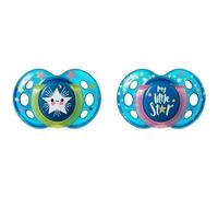 TOMMEE TIPPEE 2 Sucettes CTN Nuit 18 m+