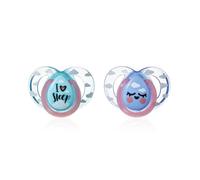 TOMMEE TIPPEE 2 Sucettes CTN Nuit 6-18m