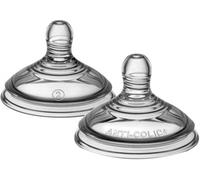 TOMMEE TIPPEE - Lot de 2 tétines Anti colique débit moyen