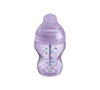 Tommee Tippee Closer To Nature Anti-colic Advanced Baby Bottle biberon Slow Flow Purple 0m+ 260 ml