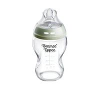 Tommee Tippee Biberon Anti-Colique Natural Start 250 ml, 0m+, 1 pièce avec tétine à débit lent similaire au sein maternel, valve anti-colique, auto-stérilisant