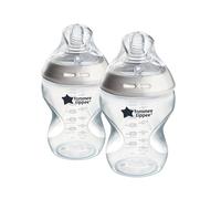 Tommee Tippee Biberons Anti-colique Natural Start – Tétine imitant la forme du sein – 2x260 ml