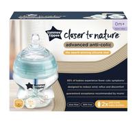 Tommee Tippee Biberons Advanced Comfort Anti-Coliques, Tétine Souple, Lot de 2, 150ml