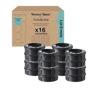 Tommee Tippee Recharges Originales pour Poubelle à couches Twist & Click, Lot exclusif de 16, Recharge rapide et Pack économique (l'emballage peut varier)
