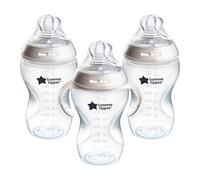 Tommee Tippee Closer to Nature Added Cereal Bottle, Clear, 11 Ounce