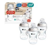 Tommee Tippee Closer to Nature Added Cereal Bottle, Clear, 11 Ounce