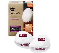 Tommee Tippee Coussinets d’allaitement jetables quotidiens Made for Me, contours parfaits, doux, très absorbants et anti-fuites, grand, x40