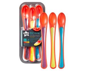 Tommee Tippee Cuillères Thermosensibles pour Bébé à partir de 4 mois, Sans BPA, Lot de 3