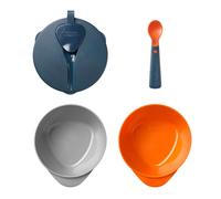 Tommee Tippee Ensemble de bols pour bébé avec couvercle et cuillère sans BPA 7 mois et plus