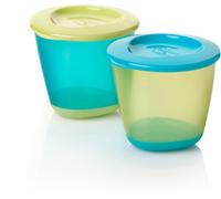 Tommee Tippee Explora TT-FED02 Lot de 2 Pots de sevrage Pop-up 118 ML