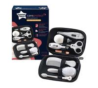 Tommee Tippee Kit de soins pour bébé, 9x produits de soins essentiels pour nouveau-nés à la maison et en voyage, étui de voyage lavable et imperméable (le design peut varier)