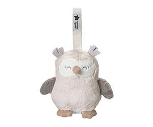 Tommee Tippee Mini Peluche Grofriend d'Aide au Sommeil Sonore, Rechargeable par Câble USB, Sons Apaisants, Berceuses, Bruit Blanc et Technologie CrySensor, Ollie la Chouette
