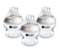 Tommee Tippee Biberons, Biberon Anti-colique Natural Start, 150ml, tétine imitant la forme du sein pour une prise en bouche naturelle, lot de 3