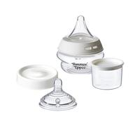 Tommee Tippee Natural Start Coffret Premier Biberon 2 Formes de Tétines | Tommee Tippee Natural Start Coffret Premier avec Biberon de 60ml et 2 Formes de Tétines