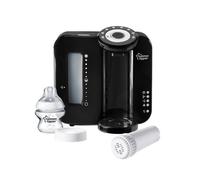 Tommee Tippee Perfect Prep, le préparateur de biberons instantané avec filtre antibactérien, lait infantile frais en 2 minutes, noir