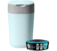 TOMMEE TIPPEE Poubelle à couches Twist and click Sangenic Tec, Bleu