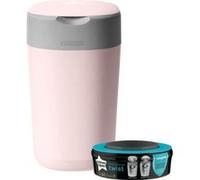 Tommee Tippee Poubelle a Couches Twist & Click Protection AntiOdeurs Inclut 1 Cassette a G