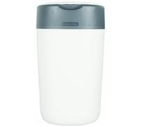 Tommee Tippee Poubelle à Couches Twist & Click Sangenic Tec, Contient Jusqu’à 30 Couches, Protection Anti-Odeur/Anti-Germe Garantie, Inclus Cassette de Recharge, Blanc 1 Count