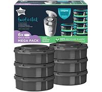 Tommee Tippee Recharges de Poubelle à Couches pour Twist & Click et Sangenic TEC, Lot de 6