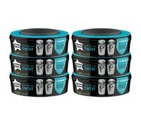 Tommee Tippee - Recharges Poubelles Twist Et Click X6 - Compatibles Avec Bac Tec