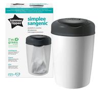 Tommee Tippee Simplee White poubelle à couches + recharge pour poubelle 1 pcs