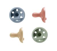 Sucette Tommee Tippee imitant le sein, légère, design en une seule pièce en silicone, tétine symétrique, 6-18m, lot de 4