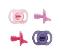 Tommee Tippee Tétine Ultra-légère Toujours en Place, 18-36 mois, lot de 4, conception monobloc en silicone
