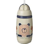 Tommee Tippee Superstar Insulated Straw Grey tasse avec paille pour enfant 12m+ 266 ml