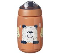 Tommee Tippee Superstar Sipper, Tasse d'Entraînement à Bec avec la Technologie INTELLIVALVE 100% Étanche et Anti-Secousse et la Technologie Antibactérienne BACSHIELD, 12m, 390 ml, Rose, 447829