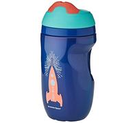 Tommee Tippee Tasse Isotherme à Bec, Valve Antifuites Amovible, Bec Ultra Doux, 12 Mois+, Bleu