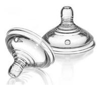 Tommee tippee tétines 6m+ liquides épais x2 G
