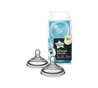 Tommee Tippee Tétines à Débit Lent Anti Colique Avancé Lot de 2