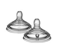Tommee Tippee Tétines à débit lent Closer To Nature, 1 paquet - 2 mamelons