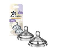 Tommee Tippee Natural Start Anti-Colic Teat tétine de biberon Slow Flow 0m+ 2 pcs